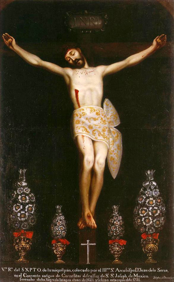 christ of ixmiquilpan by José de Ibarra